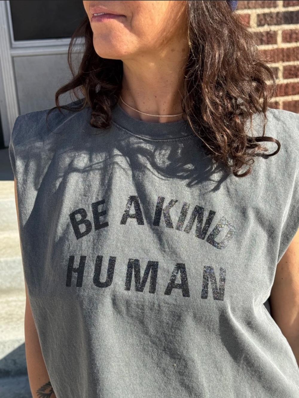 MONIQUE MAXWELL - BE A KIND HUMAN - New Tank Top - $34.00